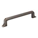 Jeffrey Alexander [839-128BNBDL] Die Cast Zinc Cabinet Pull Handle - Oversized - Callie Series - Brushed Pewter Finish - 128mm C/C - 6 1/4&quot; L