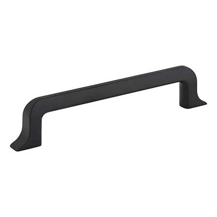Jeffrey Alexander [839-128MB] Die Cast Zinc Cabinet Pull Handle - Oversized - Callie Series - Matte Black Finish - 128mm C/C - 6 1/4&quot; L