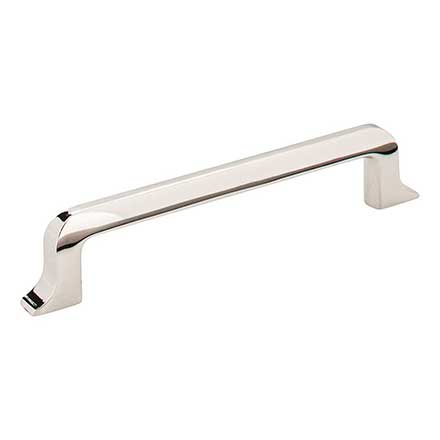 Jeffrey Alexander [839-128NI] Die Cast Zinc Cabinet Pull Handle - Oversized - Callie Series - Polished Nickel Finish - 128mm C/C - 6 1/4" L