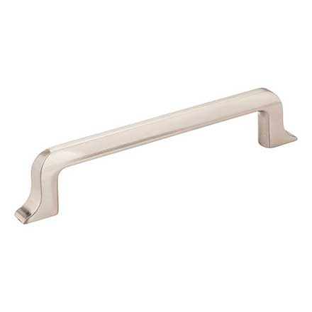 Jeffrey Alexander [839-128SN] Die Cast Zinc Cabinet Pull Handle - Oversized - Callie Series - Satin Nickel Finish - 128mm C/C - 6 1/4&quot; L