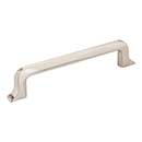 Jeffrey Alexander [839-128SN] Die Cast Zinc Cabinet Pull Handle - Oversized - Callie Series - Satin Nickel Finish - 128mm C/C - 6 1/4&quot; L