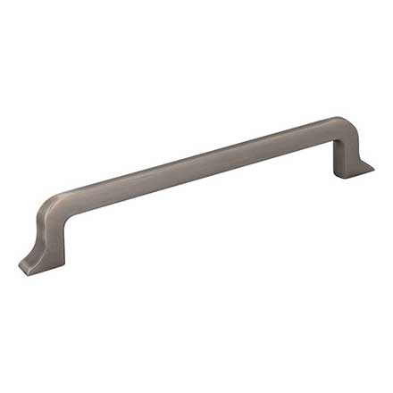 Jeffrey Alexander [839-160BNBDL] Die Cast Zinc Cabinet Pull Handle - Oversized - Callie Series - Brushed Pewter Finish - 160mm C/C - 7 1/2&quot; L