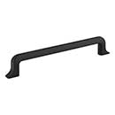 Jeffrey Alexander [839-160MB] Die Cast Zinc Cabinet Pull Handle - Oversized - Callie Series - Matte Black Finish - 160mm C/C - 7 1/2&quot; L