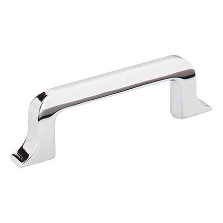 Jeffrey Alexander [839-3PC] Die Cast Zinc Cabinet Pull Handle - Standard Sized - Callie Series - Polished Chrome Finish - 3" C/C - 4 3/16" L