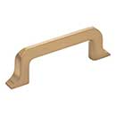 Jeffrey Alexander [839-3SBZ] Die Cast Zinc Cabinet Pull Handle - Standard Sized - Callie Series - Satin Bronze Finish - 3&quot; C/C - 4 3/16&quot; L
