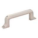 Jeffrey Alexander [839-3SN] Die Cast Zinc Cabinet Pull Handle - Standard Sized - Callie Series - Satin Nickel Finish - 3&quot; C/C - 4 3/16&quot; L