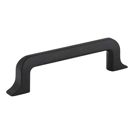 Jeffrey Alexander [839-96MB] Die Cast Zinc Cabinet Pull Handle - Standard Sized - Callie Series - Matte Black Finish - 96mm C/C - 4 15/16" L