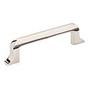 Jeffrey Alexander [839-96NI] Die Cast Zinc Cabinet Pull Handle - Standard Sized - Callie Series - Polished Nickel Finish - 96mm C/C - 4 15/16&quot; L