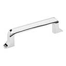 Jeffrey Alexander [839-96PC] Die Cast Zinc Cabinet Pull Handle - Standard Sized - Callie Series - Polished Chrome Finish - 96mm C/C - 4 15/16&quot; L