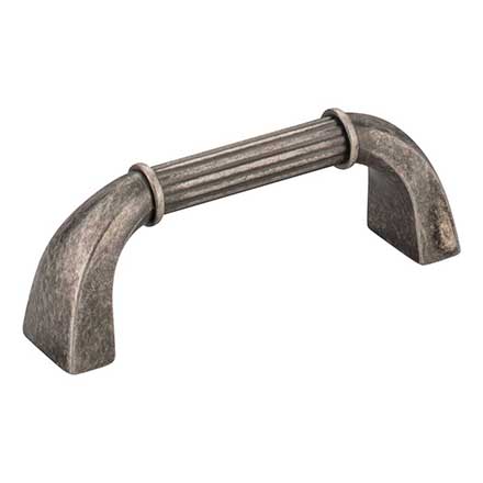 Jeffrey Alexander [Z281-BNDL] Die Cast Zinc Cabinet Pull Handle - Cordova Series - Standard Size - Distressed Pewter Finish - 3" C/C - 3 3/8" L