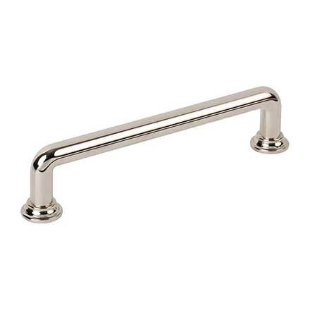 Jeffrey Alexander [387-128NI] Die Cast Zinc Cabinet Pull Handle - Davis Series - Oversized - Polished Nickel Finish - 128mm C/C - 5 13/16" L
