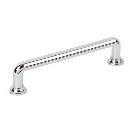 Jeffrey Alexander [387-128PC] Die Cast Zinc Cabinet Pull Handle - Davis Series - Oversized - Polished Chrome Finish - 128mm C/C - 5 13/16" L