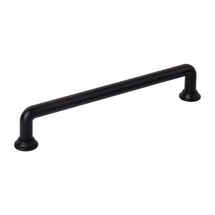 Jeffrey Alexander [387-160MB] Die Cast Zinc Cabinet Pull Handle - Davis Series - Oversized - Matte Black Finish - 160mm C/C - 7 1/16" L