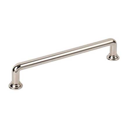 Jeffrey Alexander [387-160NI] Die Cast Zinc Cabinet Pull Handle - Davis Series - Oversized - Polished Nickel Finish - 160mm C/C - 7 1/16" L