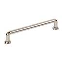 Jeffrey Alexander [387-160NI] Die Cast Zinc Cabinet Pull Handle - Davis Series - Oversized - Polished Nickel Finish - 160mm C/C - 7 1/16" L