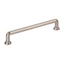 Jeffrey Alexander [387-160SN] Die Cast Zinc Cabinet Pull Handle - Davis Series - Oversized - Satin Nickel Finish - 160mm C/C - 7 1/16" L