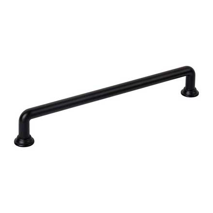 Jeffrey Alexander [387-192MB] Die Cast Zinc Cabinet Pull Handle - Davis Series - Oversized - Matte Black Finish - 192mm C/C - 8 5/16" L