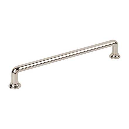 Jeffrey Alexander [387-192NI] Die Cast Zinc Cabinet Pull Handle - Davis Series - Oversized - Polished Nickel Finish - 192mm C/C - 8 5/16" L