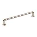 Jeffrey Alexander [387-192NI] Die Cast Zinc Cabinet Pull Handle - Davis Series - Oversized - Polished Nickel Finish - 192mm C/C - 8 5/16" L