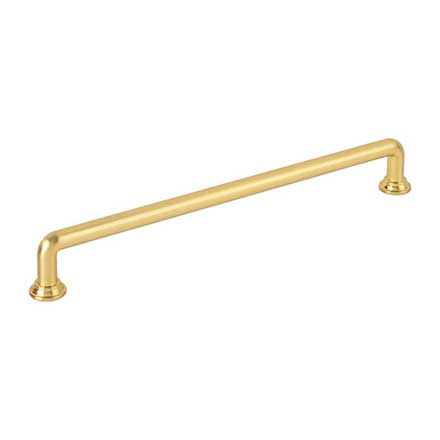 Jeffrey Alexander [387-224BG] Die Cast Zinc Cabinet Pull Handle - Davis Series - Oversized - Brushed Gold Finish - 224mm C/C - 9 9/16" L