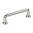 Jeffrey Alexander [387-96NI] Die Cast Zinc Cabinet Pull Handle - Davis Series - Standard Size - Polished Nickel Finish - 96mm C/C - 4 1/2" L