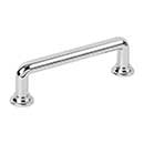 Jeffrey Alexander [387-96PC] Die Cast Zinc Cabinet Pull Handle - Davis Series - Standard Size - Polished Chrome Finish - 96mm C/C - 4 1/2" L