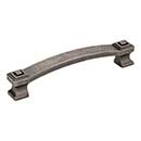 Jeffrey Alexander [585-128DP] Die Cast Zinc Cabinet Pull Handle - Delmar Series - Oversized - Distressed Pewter Finish - 128mm C/C - 5 13/16&quot; L
