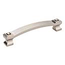 Jeffrey Alexander [585-128SN] Die Cast Zinc Cabinet Pull Handle - Delmar Series - Oversized - Satin Nickel Finish - 128mm C/C - 5 13/16&quot; L