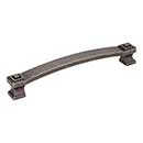 Jeffrey Alexander [585-160DP] Die Cast Zinc Cabinet Pull Handle - Delmar Series - Oversized - Distressed Pewter Finish - 160mm C/C - 7 1/16" L