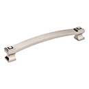 Jeffrey Alexander [585-160SN] Die Cast Zinc Cabinet Pull Handle - Delmar Series - Oversized - Satin Nickel Finish - 160mm C/C - 7 1/16&quot; L