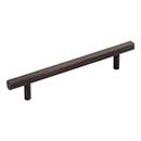 Jeffrey Alexander [845-128DBAC] Die Cast Zinc Cabinet Pull Handle - Oversized - Dominique Series - Brushed Oil Rubbed Bronze Finish - 128mm C/C - 7 1/16&quot; L