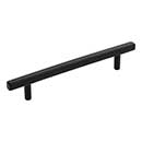 Jeffrey Alexander [845-128MB] Die Cast Zinc Cabinet Pull Handle - Oversized - Dominique Series - Matte Black Finish - 128mm C/C - 7 1/16&quot; L