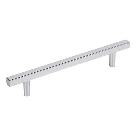 Jeffrey Alexander [845-128PC] Die Cast Zinc Cabinet Pull Handle - Oversized - Dominique Series - Polished Chrome Finish - 128mm C/C - 7 1/16&quot; L
