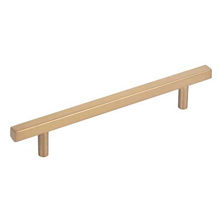 Jeffrey Alexander [845-128SBZ] Die Cast Zinc Cabinet Pull Handle - Oversized - Dominique Series - Satin Bronze Finish - 128mm C/C - 7 1/16" L
