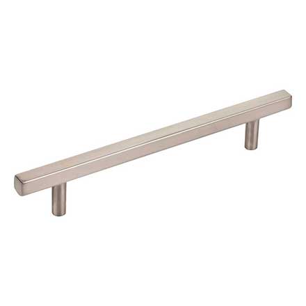 Jeffrey Alexander [845-128SN] Die Cast Zinc Cabinet Pull Handle - Oversized - Dominique Series - Satin Nickel Finish - 128mm C/C - 7 1/16" L