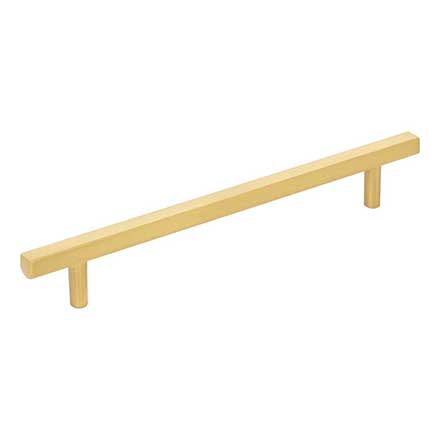 Jeffrey Alexander [845-160BG] Die Cast Zinc Cabinet Pull Handle - Oversized - Dominique Series - Brushed Gold Finish - 160mm C/C - 8 5/16&quot; L