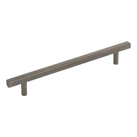 Jeffrey Alexander [845-160BNBDL] Die Cast Zinc Cabinet Pull Handle - Oversized - Dominique Series - Brushed Pewter Finish - 160mm C/C - 8 5/16&quot; L
