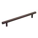 Jeffrey Alexander [845-160DBAC] Die Cast Zinc Cabinet Pull Handle - Oversized - Dominique Series - Brushed Oil Rubbed Bronze Finish - 160mm C/C - 8 5/16&quot; L