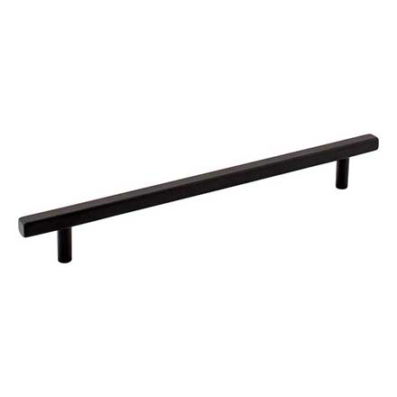 Jeffrey Alexander [845-192MB] Die Cast Zinc Cabinet Pull Handle - Oversized - Dominique Series - Matte Black Finish - 192mm C/C - 9 9/16&quot; L