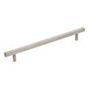 Jeffrey Alexander [845-192SN] Die Cast Zinc Cabinet Pull Handle - Oversized - Dominique Series - Satin Nickel Finish - 192mm C/C - 9 9/16&quot; L