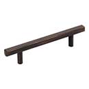 Jeffrey Alexander [845-96DBAC] Die Cast Zinc Cabinet Pull Handle - Standard Sized - Dominique Series - Brushed Oil Rubbed Bronze Finish - 96mm C/C - 5 3/4&quot; L