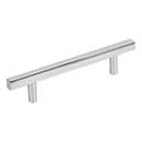 Jeffrey Alexander [845-96PC] Die Cast Zinc Cabinet Pull Handle - Standard Sized - Dominique Series - Polished Chrome Finish - 96mm C/C - 5 3/4&quot; L