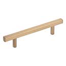 Jeffrey Alexander [845-96SBZ] Die Cast Zinc Cabinet Pull Handle - Standard Sized - Dominique Series - Satin Bronze Finish - 96mm C/C - 5 3/4&quot; L
