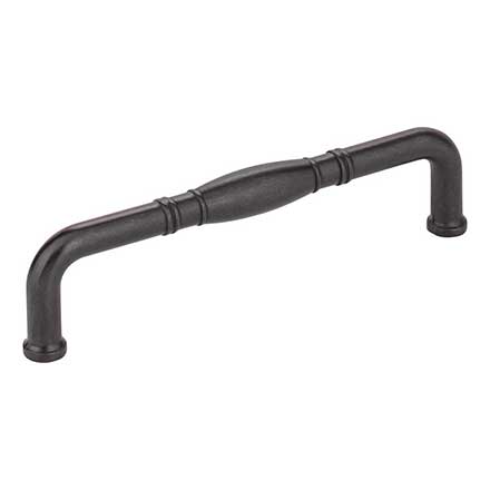 Jeffrey Alexander [Z290-128-DACM] Die Cast Zinc Cabinet Pull Handle - Durham Series - Oversized - Gun Metal Finish - 128mm C/C - 5 1/2&quot; L