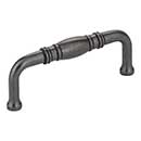 Jeffrey Alexander [Z290-3-DACM] Die Cast Zinc Cabinet Pull Handle - Durham Series - Standard Size - Gun Metal Finish - 3" C/C - 3 3/8" L