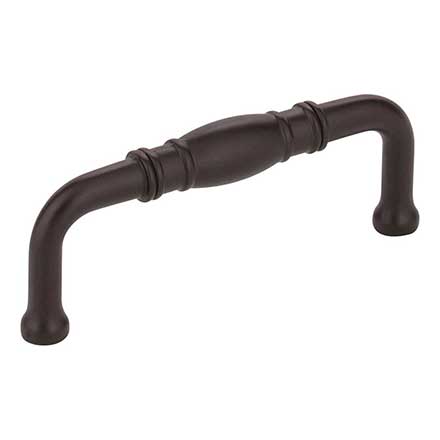 Jeffrey Alexander [Z290-3-ORB] Die Cast Zinc Cabinet Pull Handle - Durham Series - Standard Size - Dark Bronze Finish - 3" C/C - 3 3/8" L