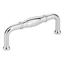 Jeffrey Alexander [Z290-3-PC] Die Cast Zinc Cabinet Pull Handle - Durham Series - Standard Size - Polished Chrome Finish - 3" C/C - 3 3/8" L