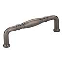 Jeffrey Alexander [Z290-96-BNBDL] Die Cast Zinc Cabinet Pull Handle - Durham Series - Standard Size - Brushed Pewter Finish - 96mm C/C - 4 1/4" L