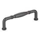 Jeffrey Alexander [Z290-96-DACM] Die Cast Zinc Cabinet Pull Handle - Durham Series - Standard Size - Gun Metal Finish - 96mm C/C - 4 1/4" L