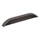 Jeffrey Alexander [484-128160DBAC] Die Cast Zinc Cabinet Pull Handle - Oversized - Elara Series - Brushed Oil Rubbed Bronze Finish - 128mm &amp; 160mm C/C - 7 1/8&quot; L